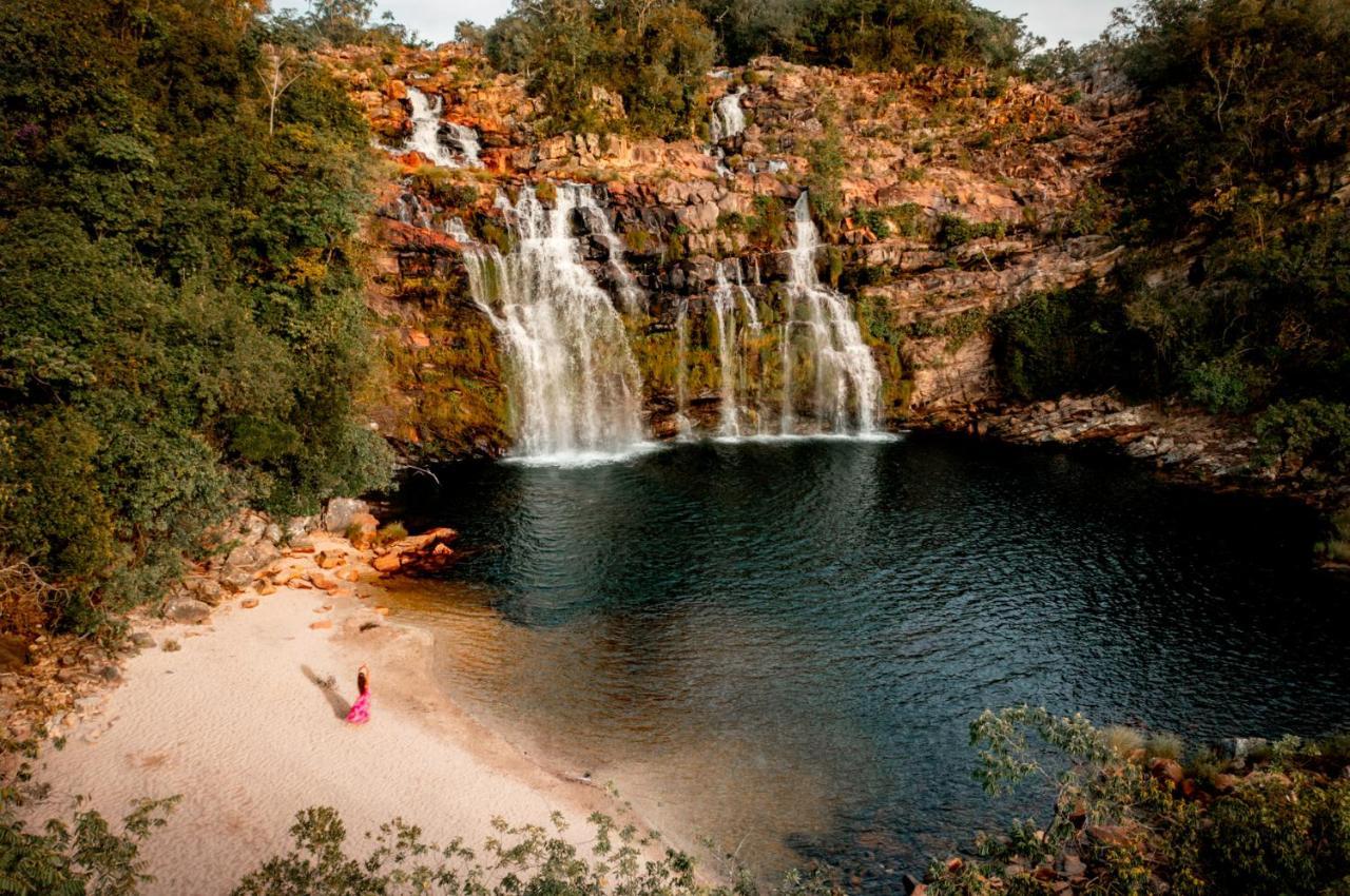 Pousada Cachoeira Poco Encantado Alto Paraíso de Goiás Exteriér fotografie